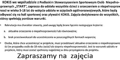 KOKiS zaprasza dzieci na zajęcia-37629