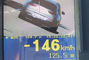 Jechał 146 km/h w miejscu, gdzie obowiązuje "pięćdziesiątka"-43849