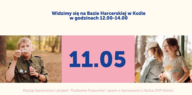 Otwórz się na Podwórka!  Spędź czas na pikniku z harcerzami z Kolna!  - 43854