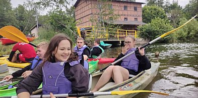 Spływ kajakowy uczniów ZST Krutynią-45370