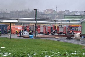 Pożar w kolneńskiej mleczarni-45725