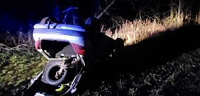 Na widok policjantów zaczął uciekać