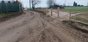 Został tam wyjeżdżony skrót