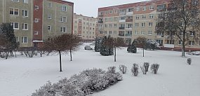 Intensywne opady śniegu w powiecie kolneńskim