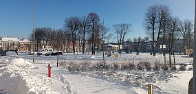 Silny mróz w powiecie kolneńskim