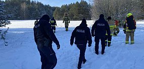 Jak dron i psy ratowały zaginionych w Małym Płocku