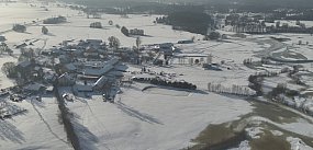 Silny mróz w powiecie kolneńskim