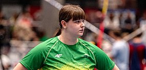 Dominika na podium Halowych Mistrzostw Polski