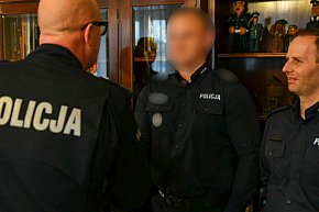 Policjant z Kolna najlepszym dochodzeniowcem w Polsce-5590