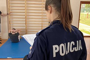 Kolneńscy policjanci zapraszają na test sprawności fizycznej -47581