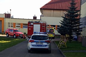 Ze szkoły w Lachowie ewakuowano około 200 osób-49151