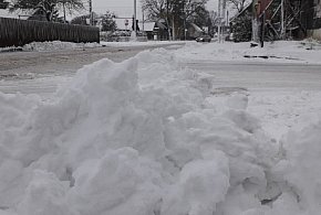 Opady śniegu w powiecie kolneńskim-49645