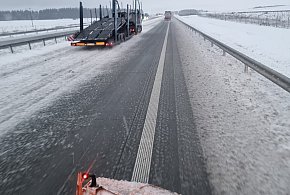 Uwaga kierowcy. Trudne warunki na drogach powiatu kolneńskiego-49665