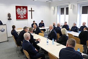 Odprawa w KPP Kolno: mundurowi podsumowali 2025 rok
