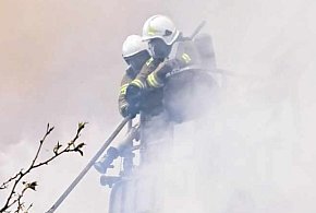 Pożar w Lemanie: palił się dom jednorodzinny