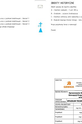 Plan sytuacyjny zachodniej obwodnicy Kolna-5594