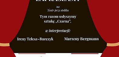 Teatr przy Stoliku ponownie w Kolnie (plakat)