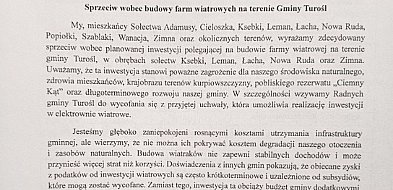 Mieszkańcy gminy Turośl mówią „stop” – i mają ku temu powody