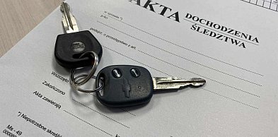 Pijany kierowca wpadł, bo policja otrzymała zgłoszenie