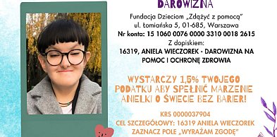 Podaruj 1,5 %  Anieli