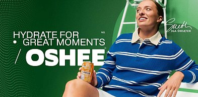 OSHEE i Iga Świątek wracają z nową odsłoną „Hydrate for Great Moments”