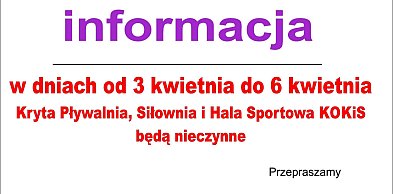 Obiekty sportowe w Kolnie będą nieczynne