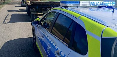 Pijany traktorzysta zatrzymany przez policjantów