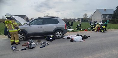 Wiosenne ćwiczenia jednostek OSP w Czerwonem