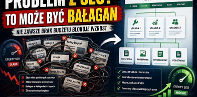 Problem z SEO często zaczyna się od bałaganu, nie od braku budżetu