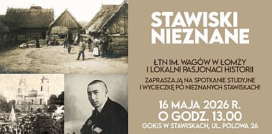 Wycieczka po nieznanych Stawiskach (plakat)