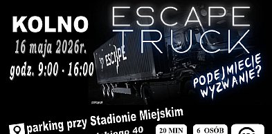Kolno:  Policja zaprasza do udziału w projekcie edukacyjnym "Escapetruck"