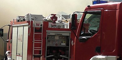 Pożar budynku mieszkalnego w Starym Gromadzynie