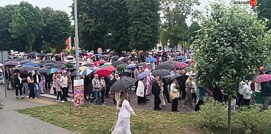 Materiał wideo z procesji Bożego Ciała w Kolnie