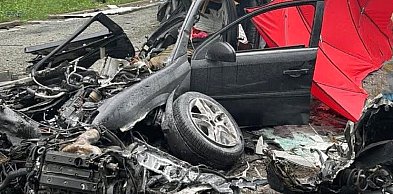 Wypadek na drodze krajowej. Nie  żyje kierowca opla