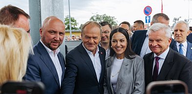Tusk: Łomża czekała na ten moment 33 lata i wreszcie się doczekała