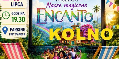 Kino plenerowe w Kolnie (plakat)