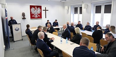 Odprawa w KPP Kolno: mundurowi podsumowali 2025 rok