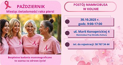 W październiku mammobus zaparkuje w Kolnie!-48256