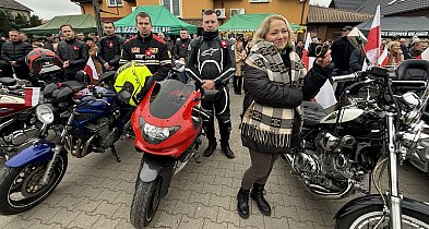 Motocykliści na uroczystościach w Małym Płocku-49262