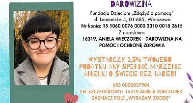 Podaruj 1,5 %  Anieli