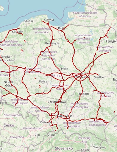 Sieć płatnych dróg powiększyła się o około 645 km