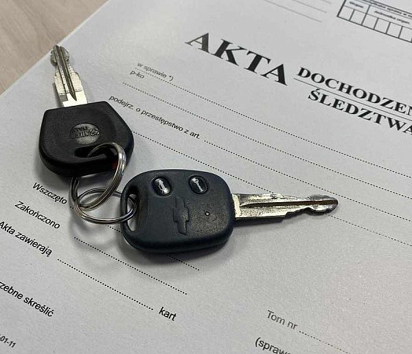 Pijany kierowca wpadł, bo policja otrzymała zgłoszenie