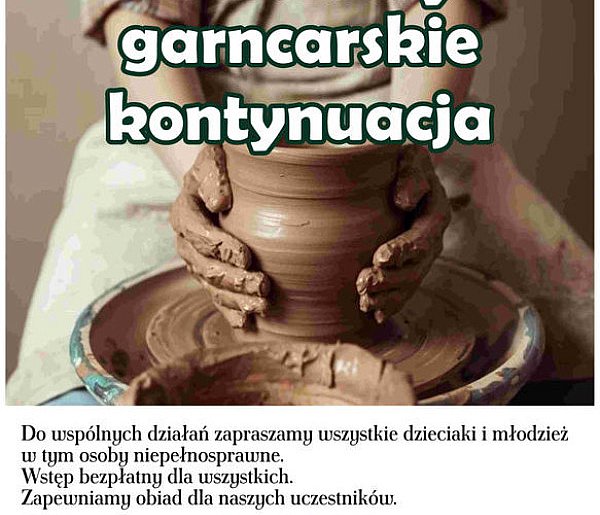 Lachowo: Świetlica zaprasza na warsztaty (plakat)