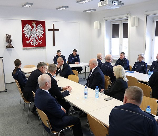 Odprawa w KPP Kolno: mundurowi podsumowali 2025 rok