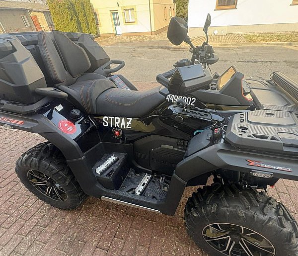 OSP KSRG w Stawiskach zakupiła Quada