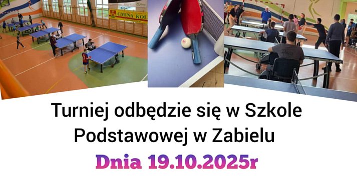 Jesienny Turniej Tenisa (plakat)
