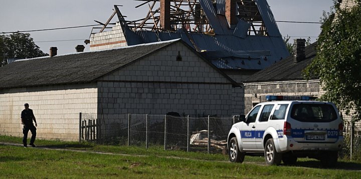 Lubelskie: dron uszkodził dach budynku mieszkalnego -47513