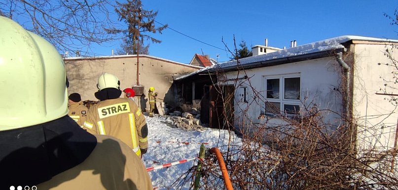 Wybuch gazu w domu wielorodzinnym, jedna osoba zginęła