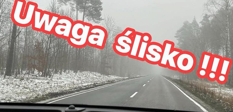 Kolno: możliwy marznący deszcz i gołoledź