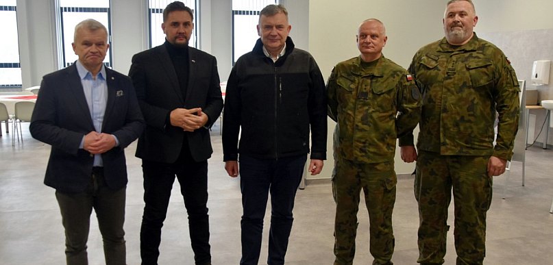 Pułk logistyczny w Łomży ma nowoczesną halę